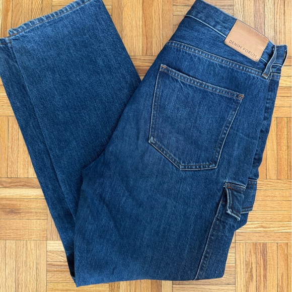 Denim Forum Aritizia The '90s Lo-Rise Cargo Slim Denim Jean - Picture 9 of 11